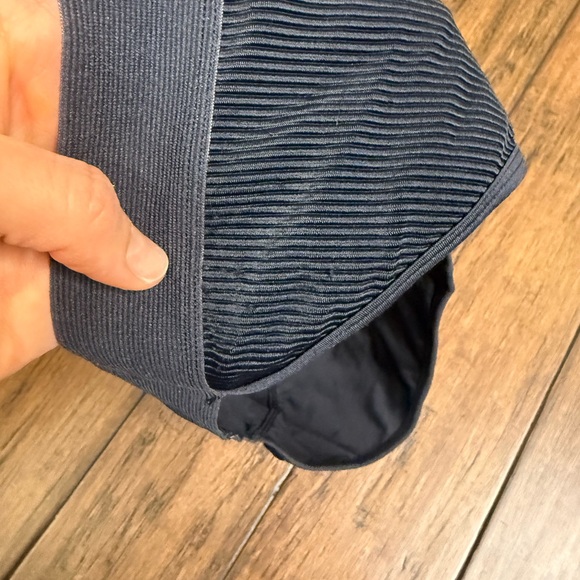 Frankie's Bikinis Black Ribbed Bikini Set Connor Top L Sara Bottom XL - Picture 6 of 7